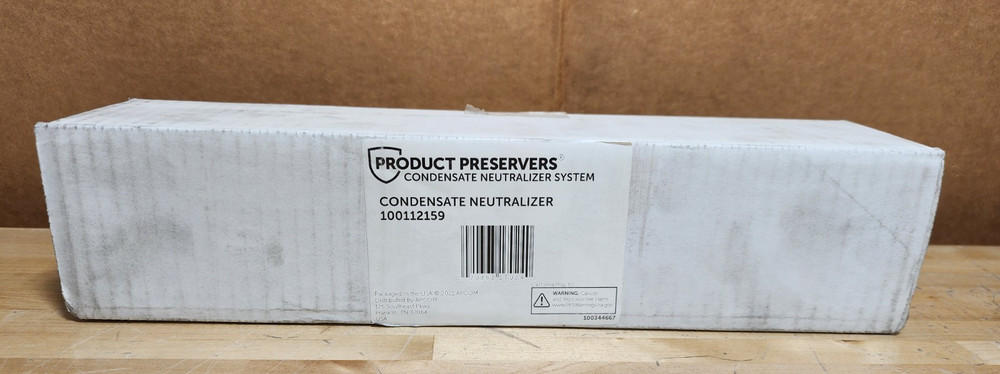 PRODUCT PRESERVERS 100112159 Condensate Neutralizer System