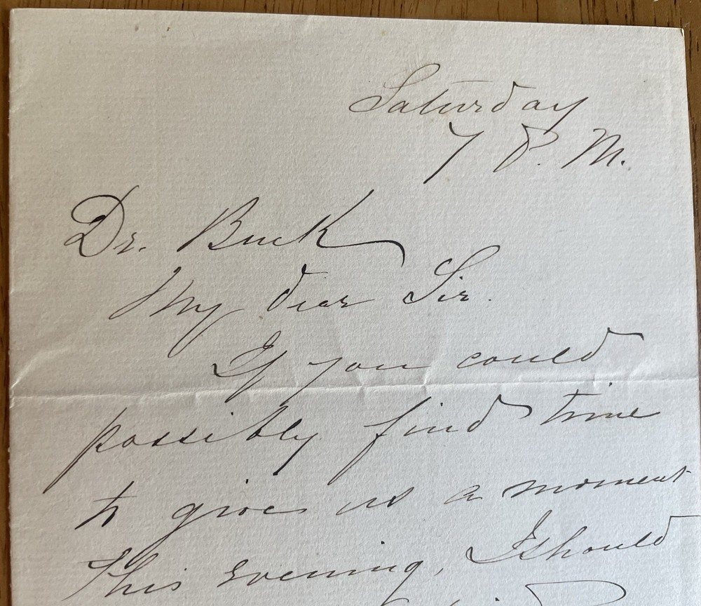 Soprano Clara Louise Kellogg Autograph Letter
