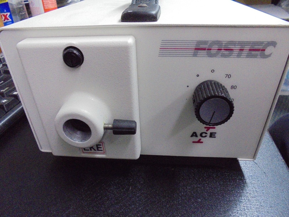 Fostech P/N 20500 Fiber Optic Illuminator Light Source Input