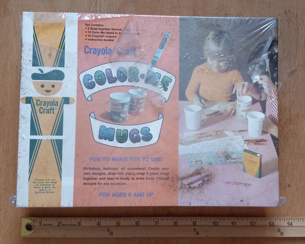 Color Me Mugs Kit - NOS