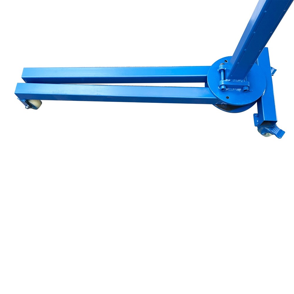 Small Folding Crane Manual Portable Lifting Machine Elevator Max 1100LBS