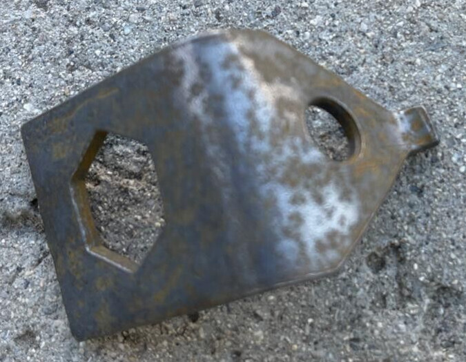 1 FORD THUNDERBIRD FRONT BRAKE LINE SUPPORT BRACKET LEFT OR RIGHT 1961-1966 OEM