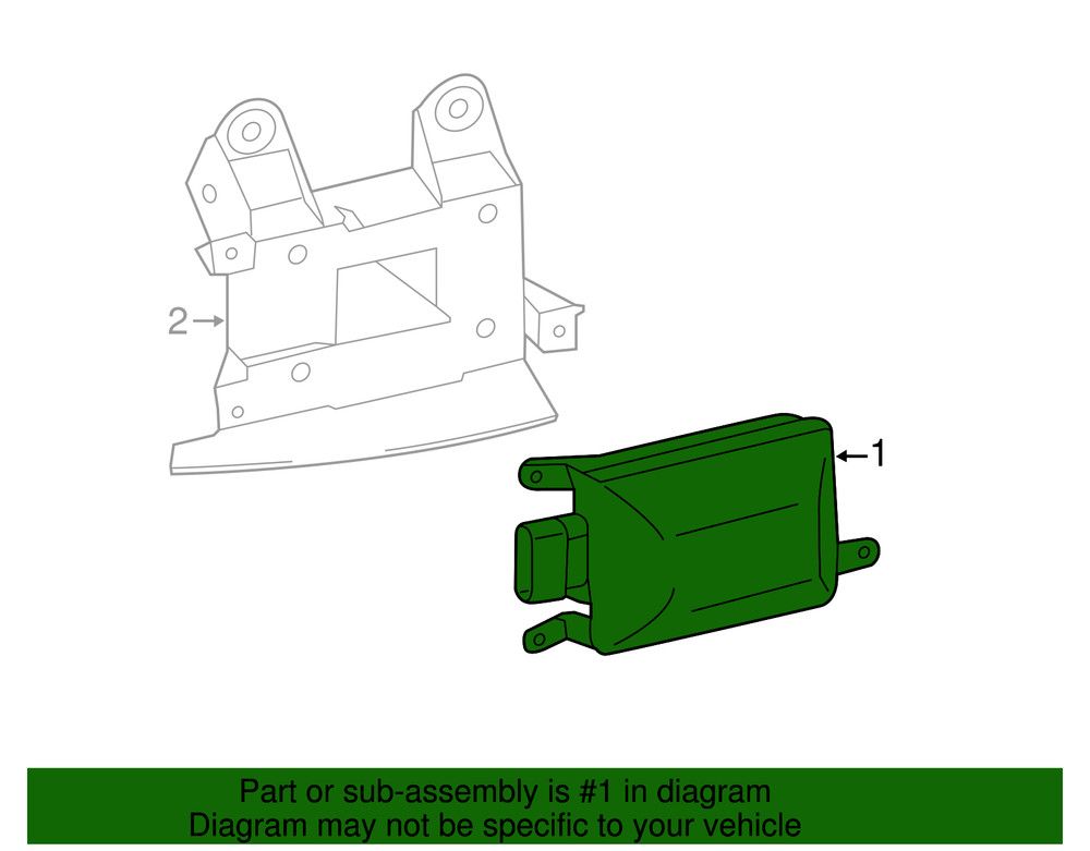 Genuine Porsche Object Sensor PAB-907-566-C