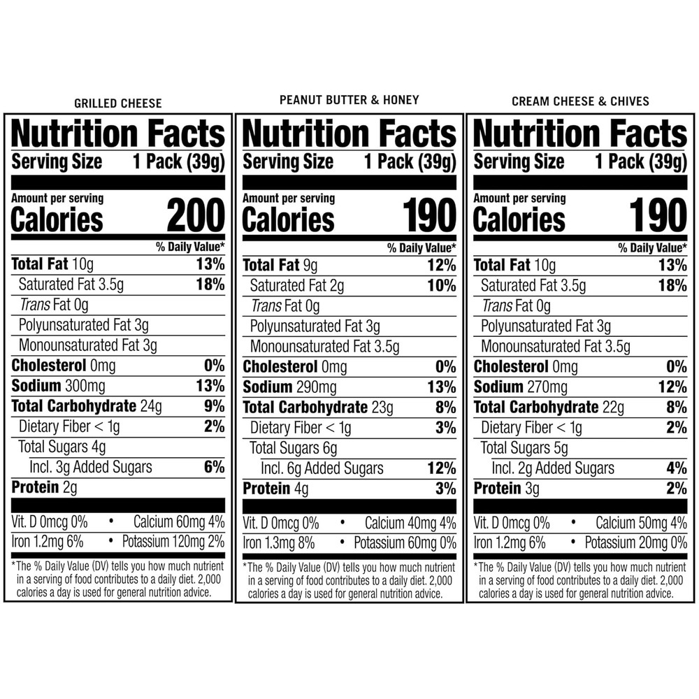 Lance Captain s Wafers Crackers Variety Pack 10 Boxes