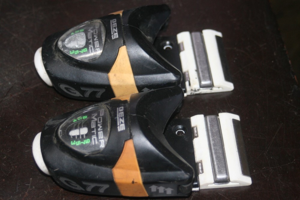 Multiple Geze Ski Bindings Toes Only