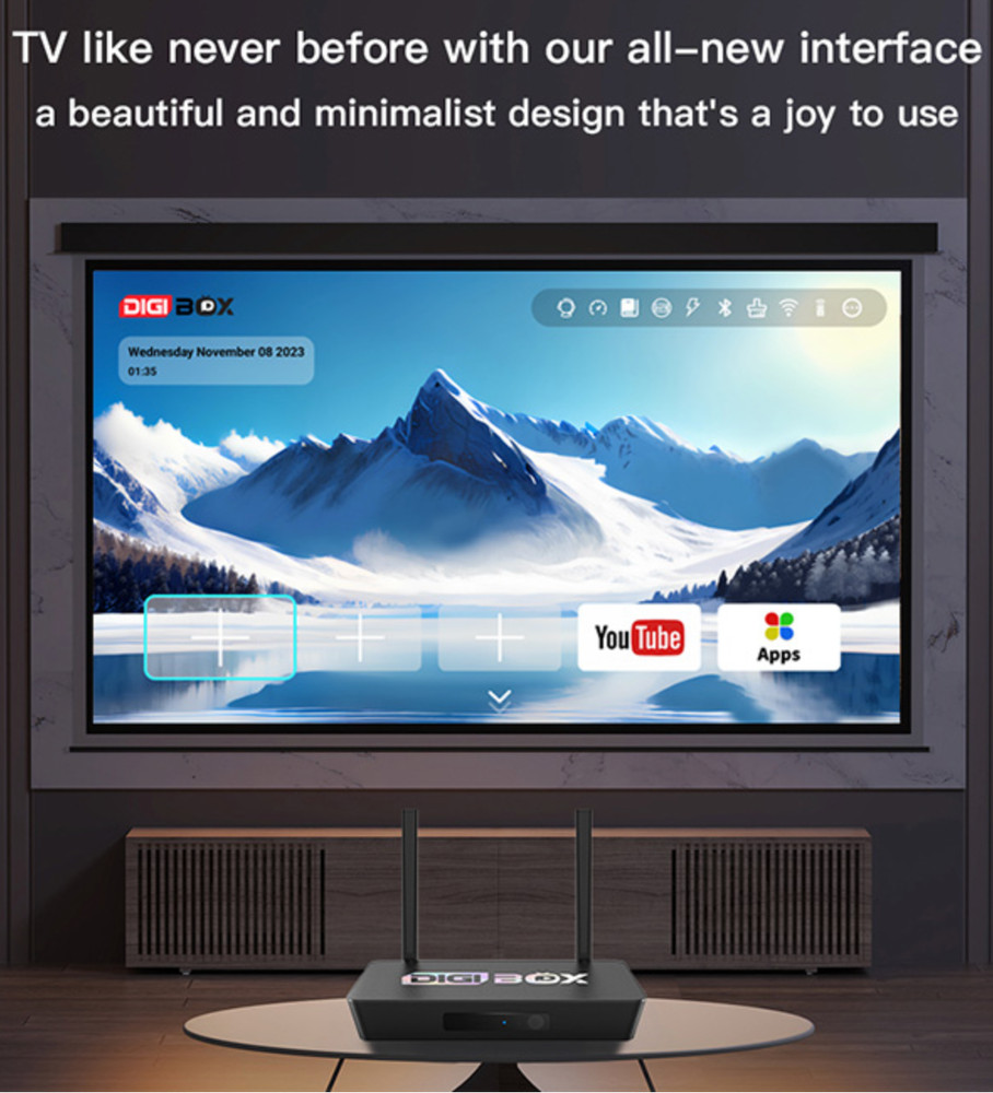 DIGIBox D3 Plus CAT VOD TV Box