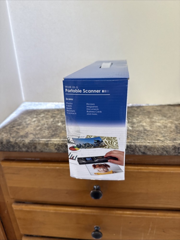 VuPoint Magic Wand Portable Handheld Scanner with Auto-Feed Dock - New