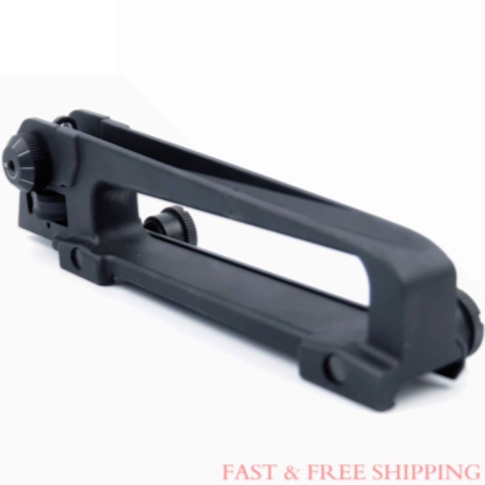 T actical Rear Front Sight Carry Handle Mount Adjustable Low Removable