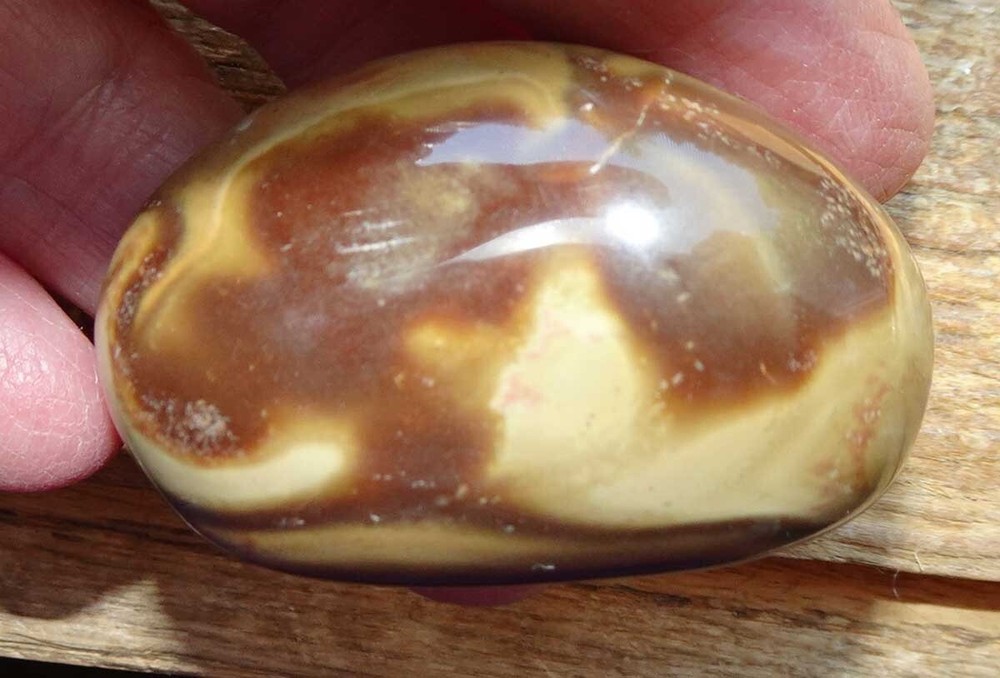 Polychrome Jasper - 3 Polished Pebbles - Madagascar sc749f