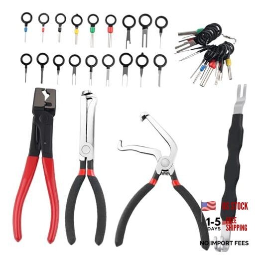 4PCS Automotive Electrical Terminal Connector Separator Removal Tool