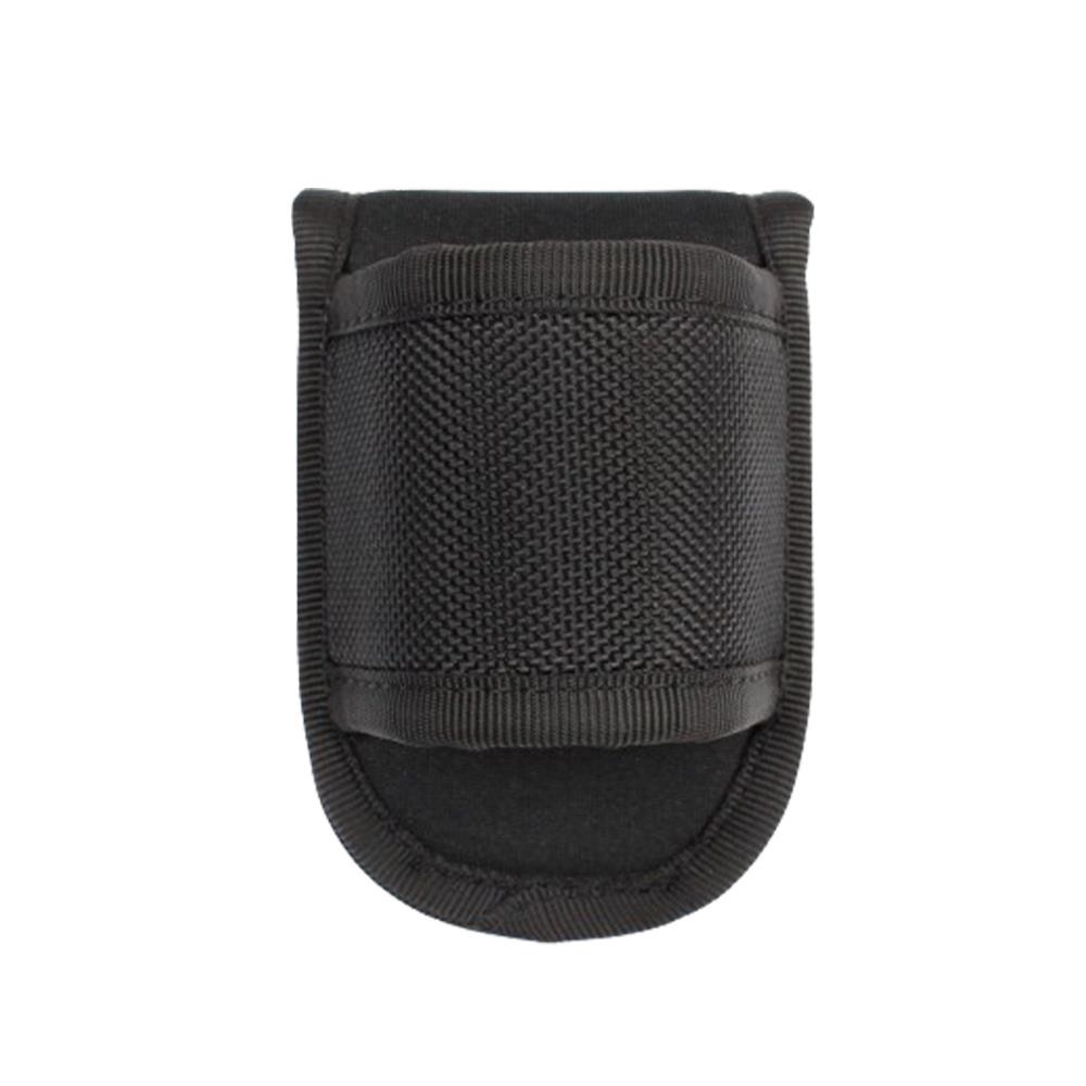 Portable Flashlight Belt Holster D Shape Open Design Nylon Flashlight Holder #