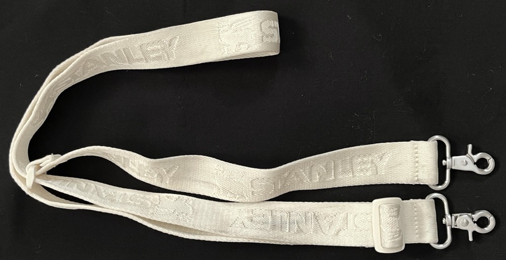 STANLEY Cream Detachable Adjustable Bottle Carrier Strap  **STRAP ONLY**