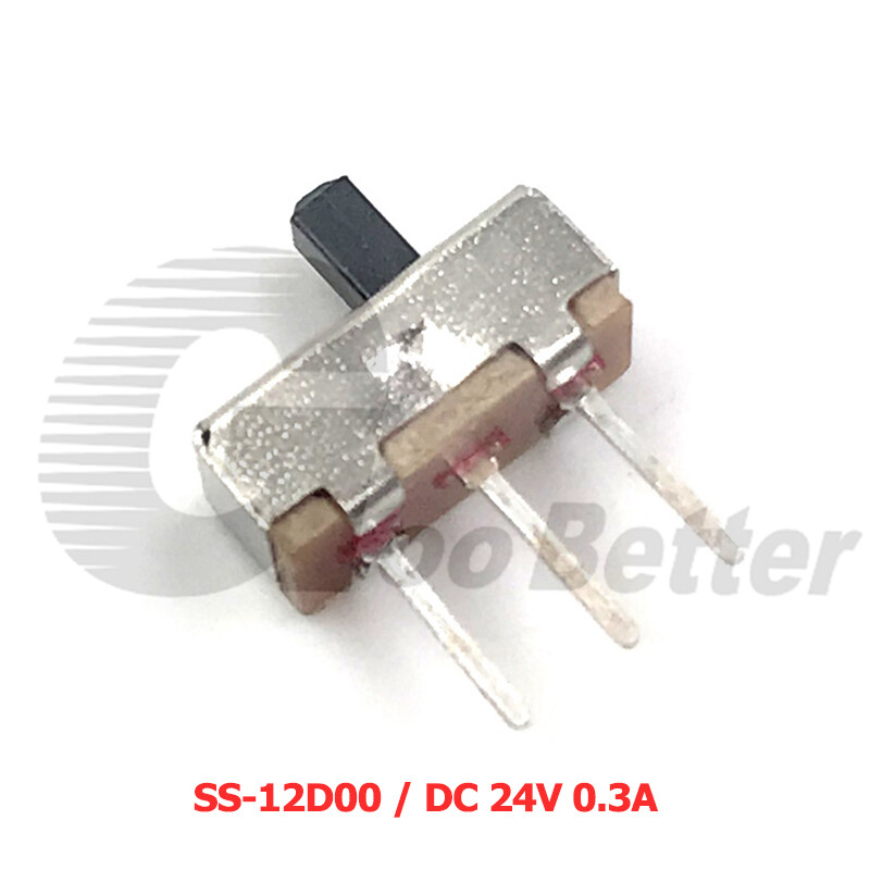Mini Miniature Railway Slide Switch On-OFF 2 Position ,SPDT Micro Toggle PCB