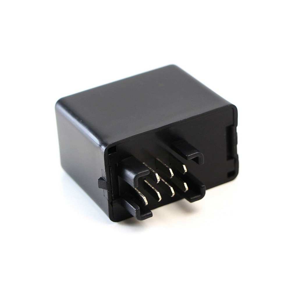 12V 7-Pin Electronic LED Relay Fix Suziki Motorcycle Blinker Light Hyper Flasher