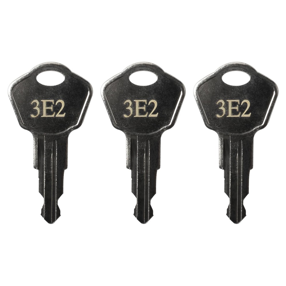 Sentry Safe Replacement Keys Model 1100-Codes 3E2 for 3E2, Silver