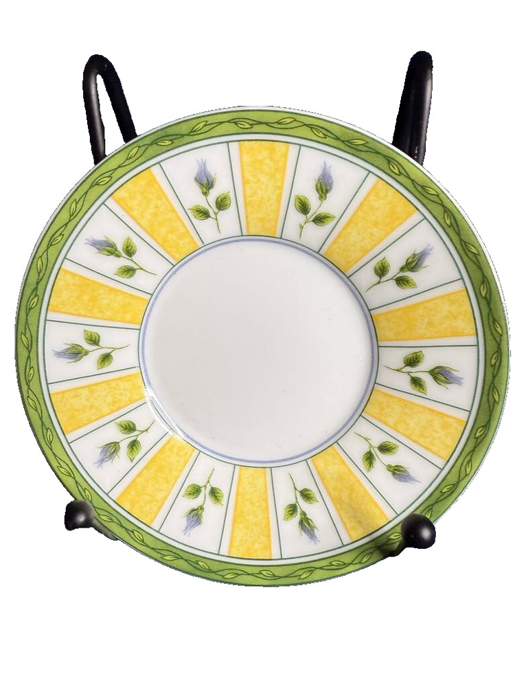 Studio Nova saucer "Tea Rose" Green/Yellow