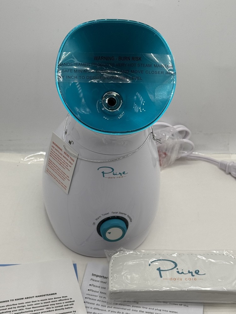 Nano Steamer 3 in 1 Multi-Functional Ionic Facial Steamer