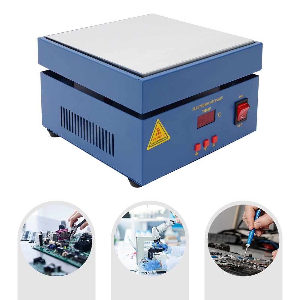 High-Performance Electronic Hot Plate with Precise Temperature Control