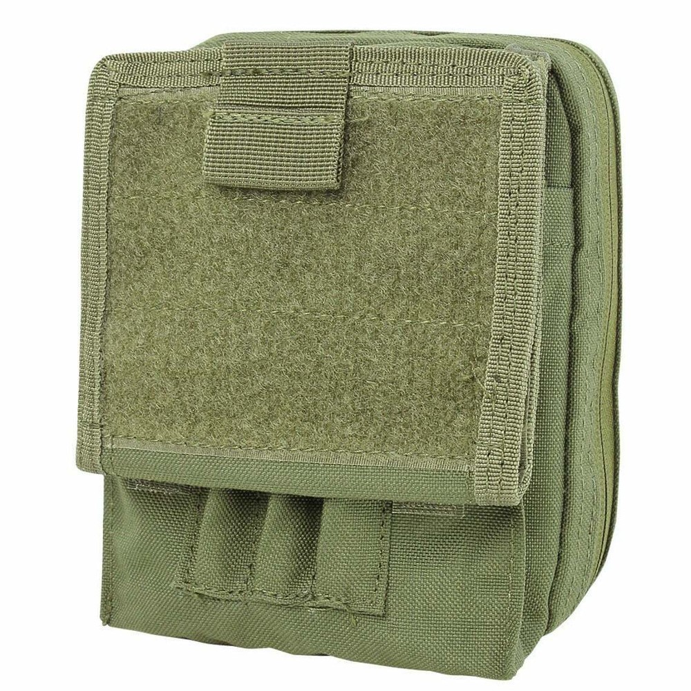 Molle Tactical MAP Pouch ID Admin Chart Case Atlas Clear Cover Carrier Pouch