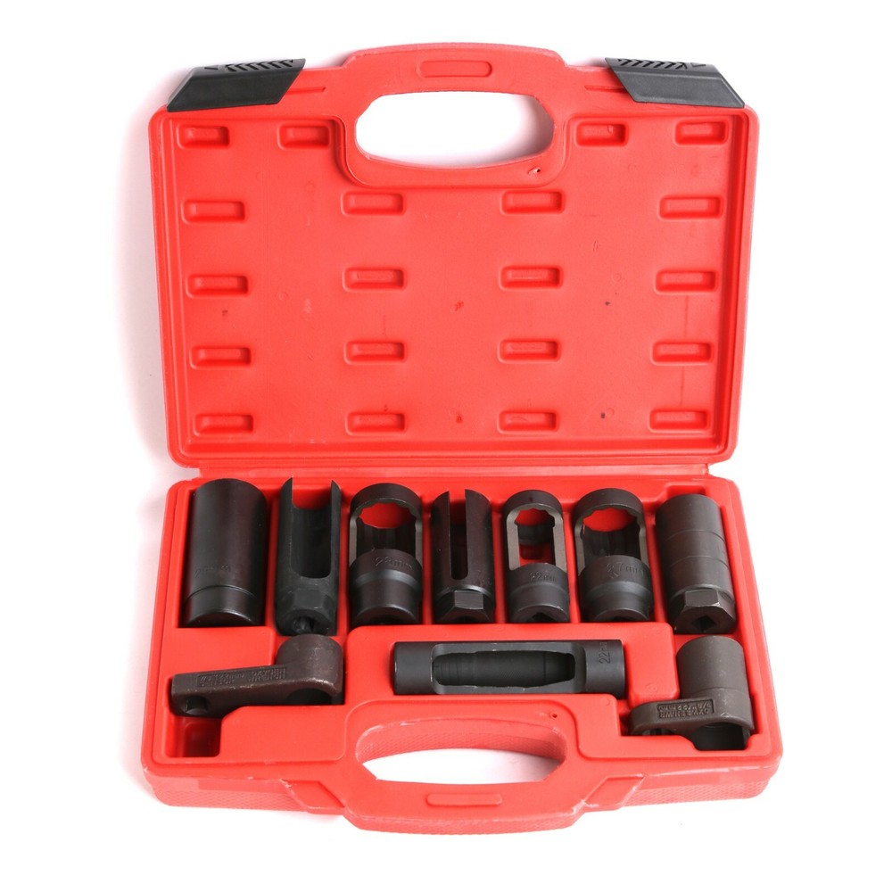10PC Oxygen Sensor Socket Set Sensor Oil Pressure Sending Unit Removal Kit