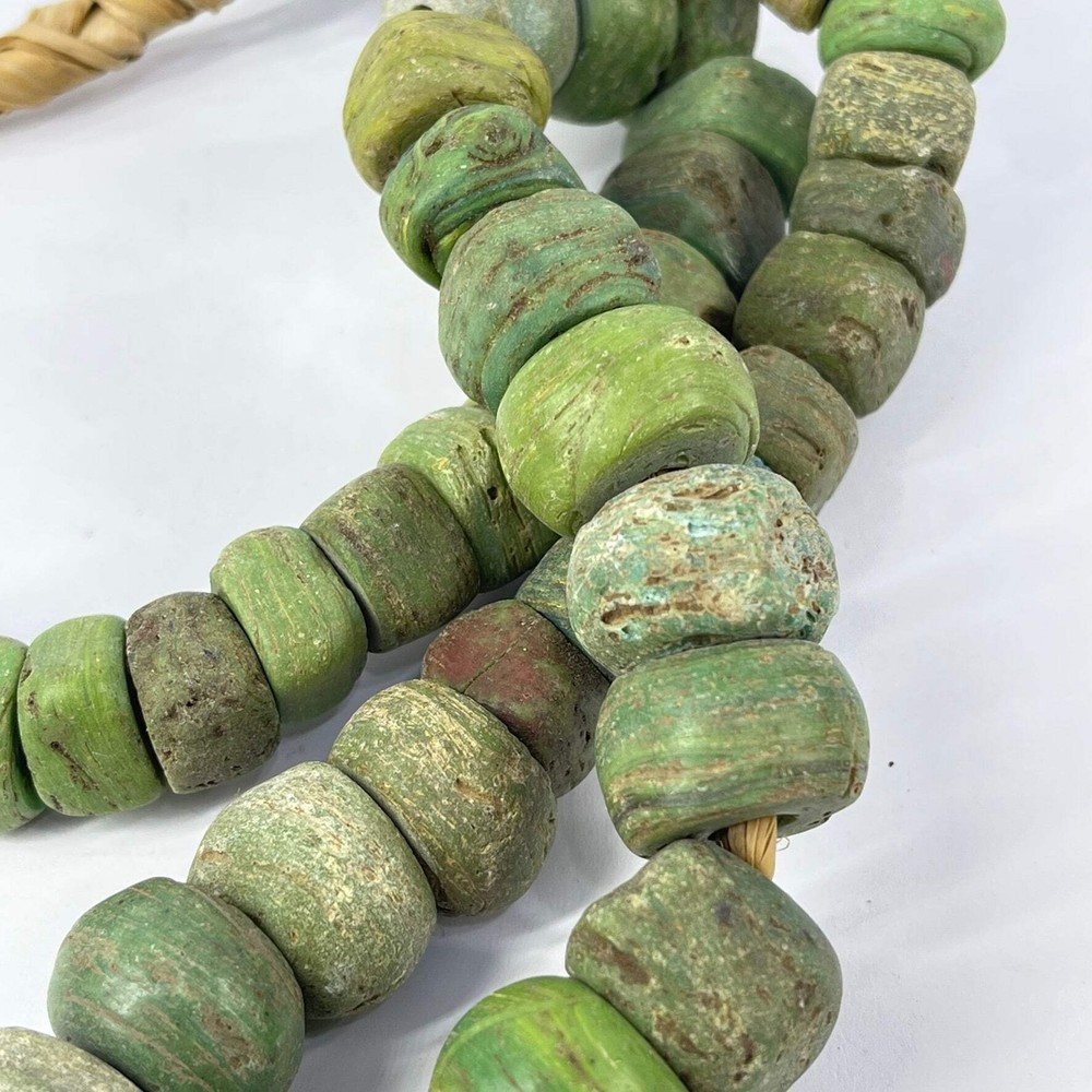 Hebron Green Trade Beads