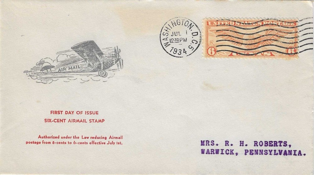 FDC   #C19-1b   --  Rice   --   DC  cxl --   7/1/34