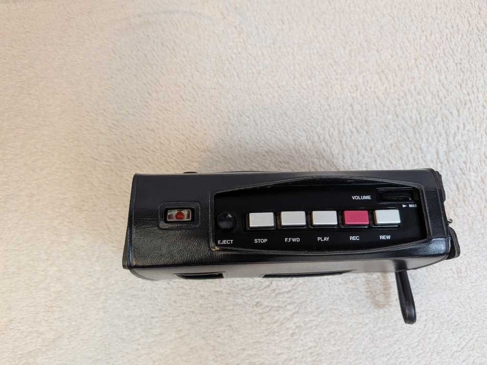 Sears Solid State Cassette Recorder Auto Stop - Portable w/ Case