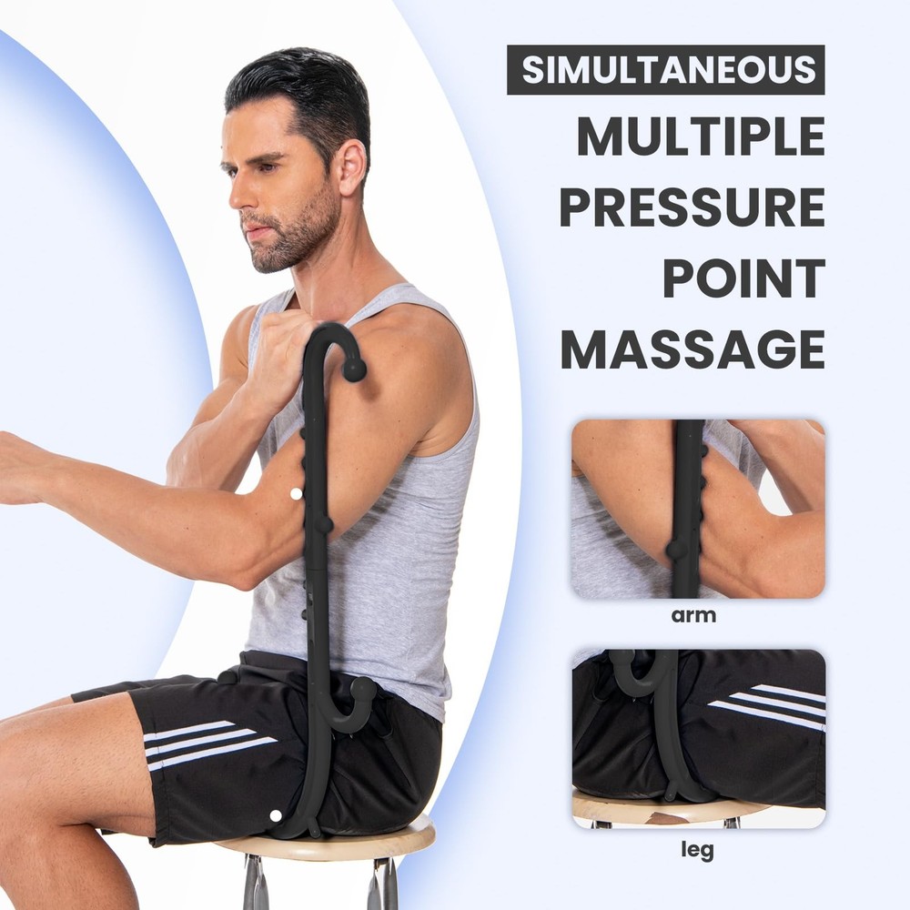 Ranarose Deep Tissue Back & Neck Massager - Standard, Black