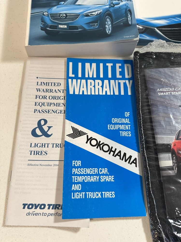 2016 Mazda CX-5 Owner's Manual Set