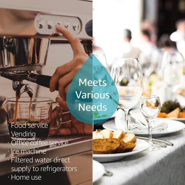 AQUA CREST I2000 Water Filter, Replacement Cartridge for Everpure i2000,6 Pack