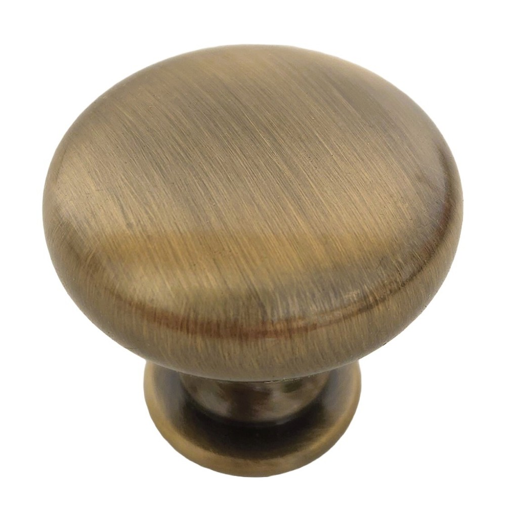 10 Elements Madison Cabinet Knob Antique Brass Pull Hardware Resources 3910-AB