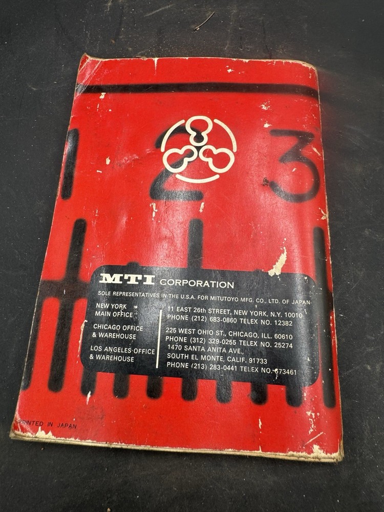 Mitutoyo Measuring Instruments Catalog #800