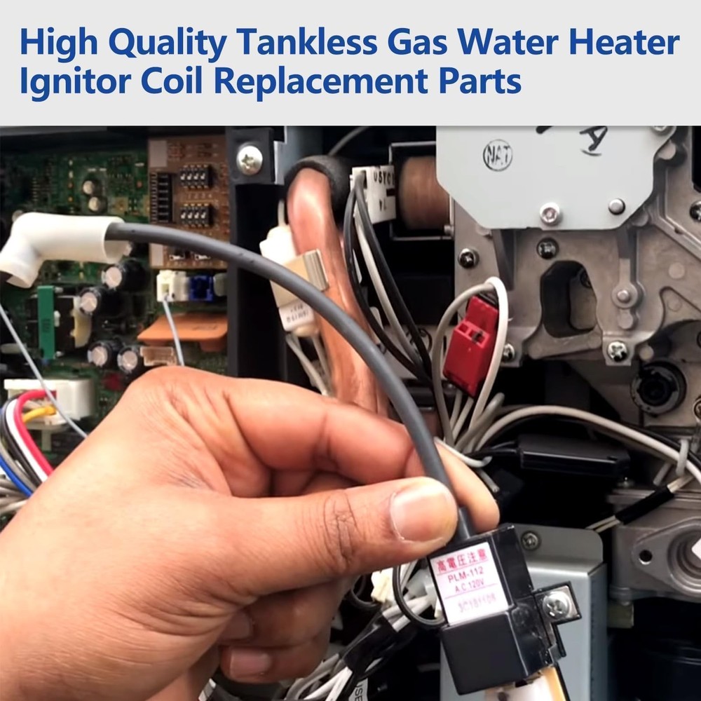 WISINY RTG20235C RTG20235BC Tankless Gas Water Heater Ignitor Coil Black