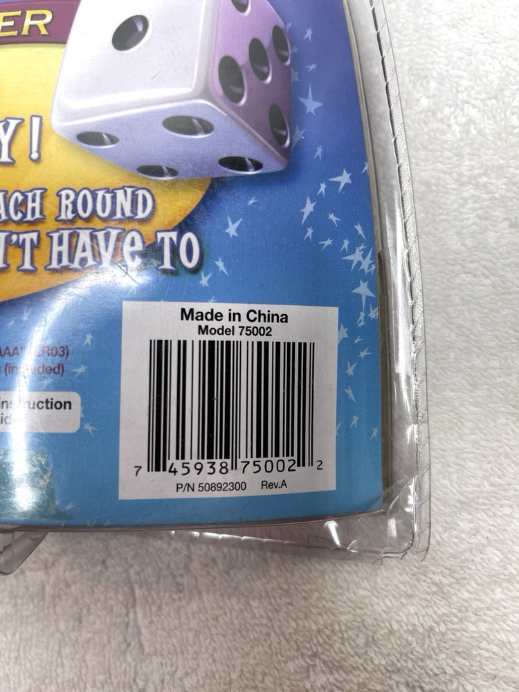 Bunco Night Handheld Electronic Game Single/Multi Player 2004