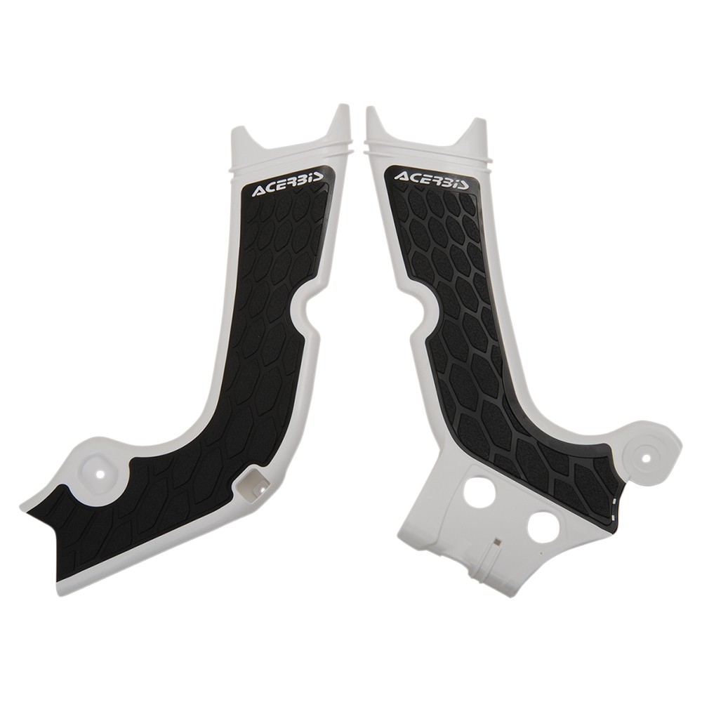 Acerbis X-Grip Frame Guards - White/Black - 2630711035