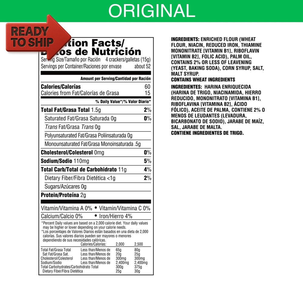 Export Sodas Original Soda Crackers, Soup Crackers, 28 Oz