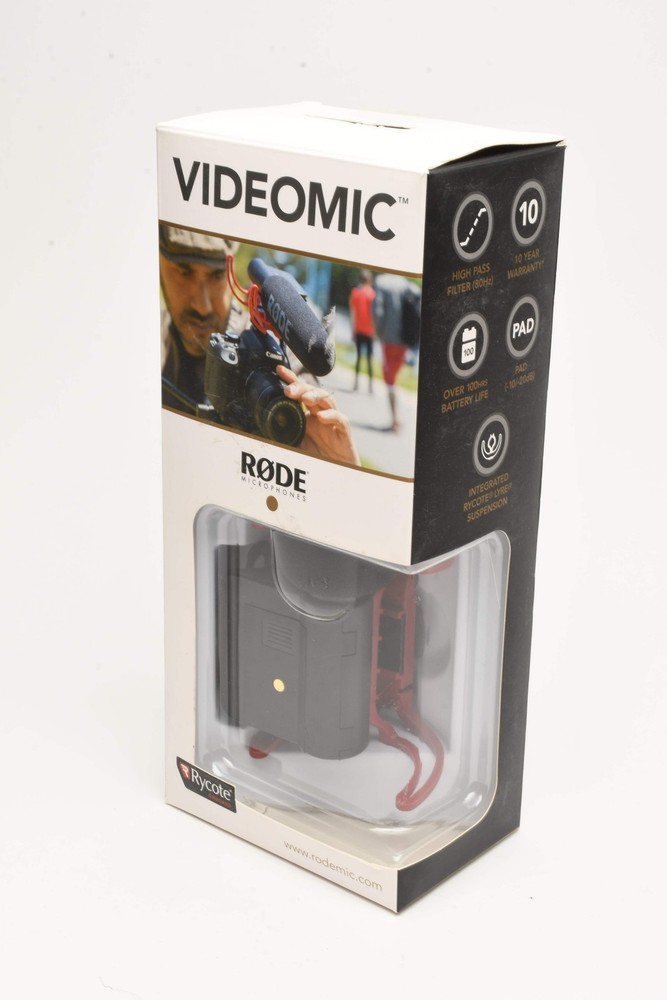 Rode VideoMic Directional Shotgun microphone, boxed, Mint