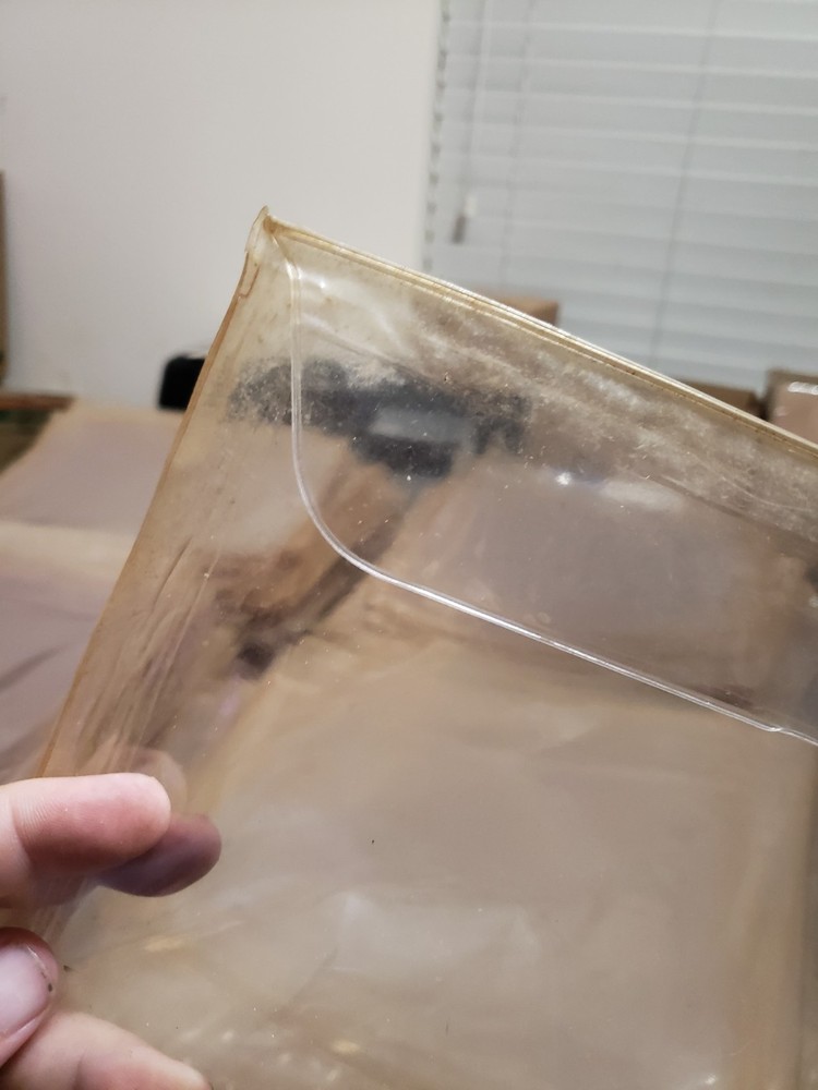 285 Dusty Dirty Laserdisc Sleeves Thick Protective Covers Outer Plastic