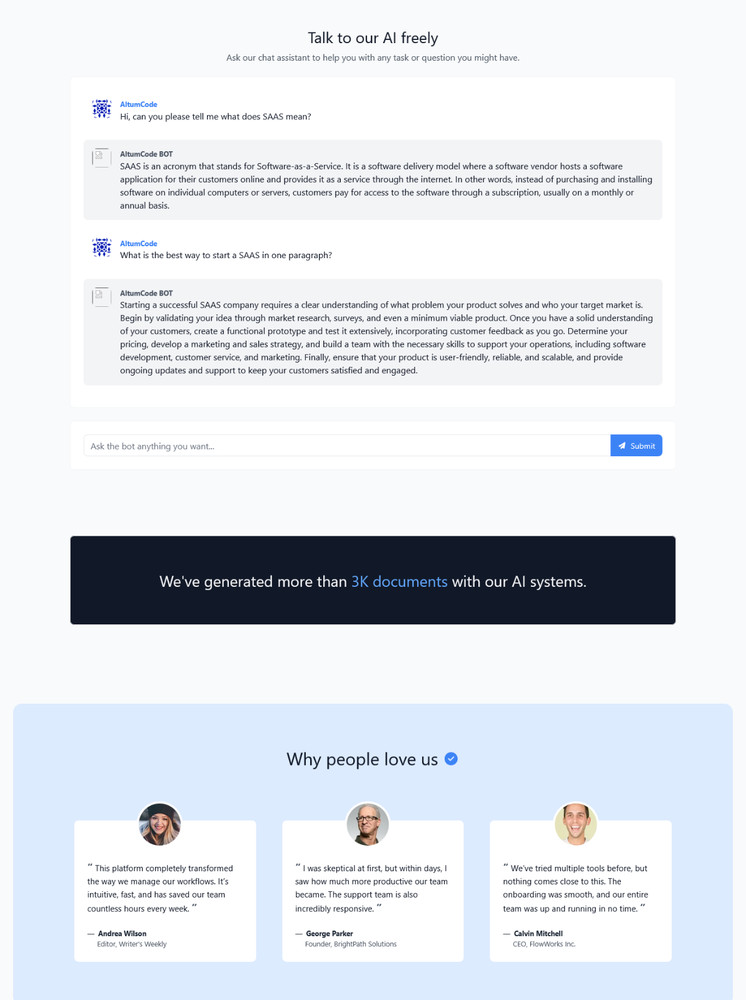 69AI Assistant Platform – Content Generator, Chat Bot, Image AI, Speech to Text