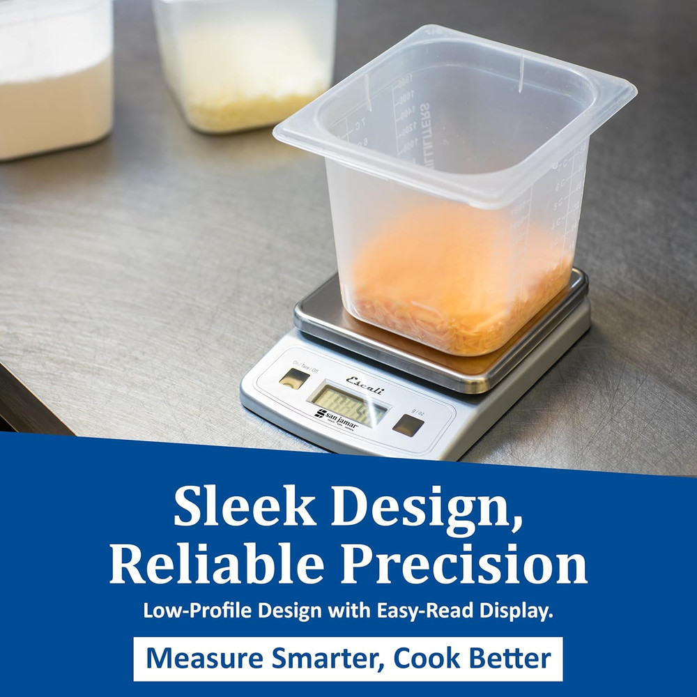 SCDG2LP Low-Profile Digital Food/Kitchen Scale, 2Lb Capacity