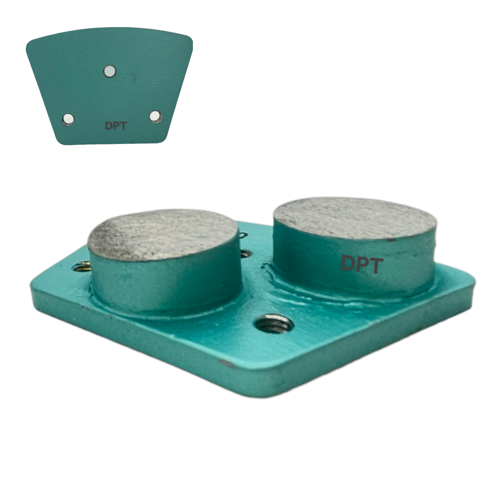 Trapezoidal Grinding Disc Medium Bond for Bolt on Concrete Grinders 140 Grit