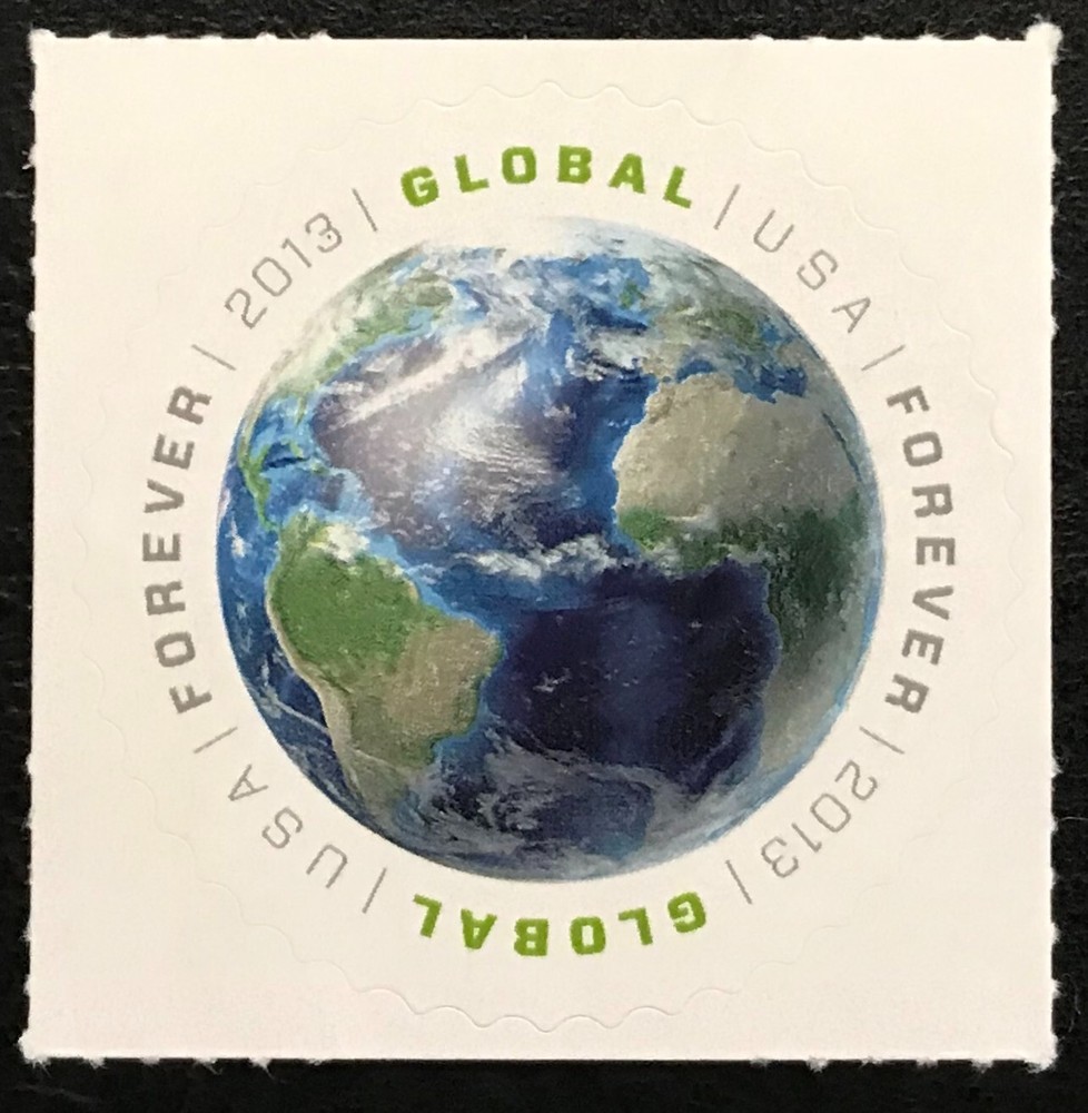 2013 Scott #4740 - Global Forever - EARTH - Single Mint NH