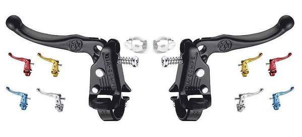 DIA-COMPE Tech-3 Old School BMX Brake Levers PAIR BLUE