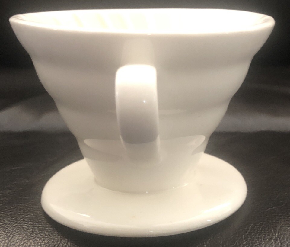 Ceramic Coffee Dripper Classic White Quick Easy Brew