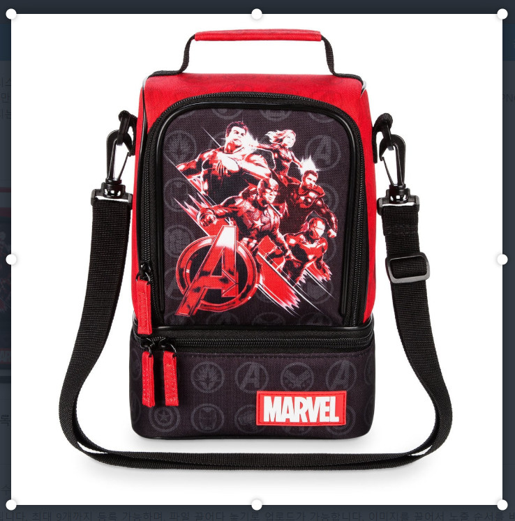 [Disney Store] Marvel's Avengers: Endgame Lunch Box - New