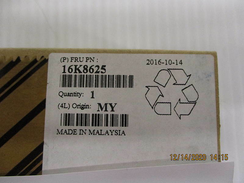 Open Box, IBM, 16K8625, Thermal Cable