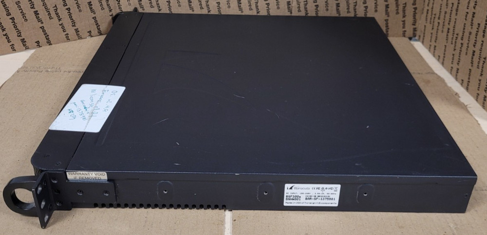 Barracuda Networks BSF300A Email Security Gateway 300 Firewall (TESTED)