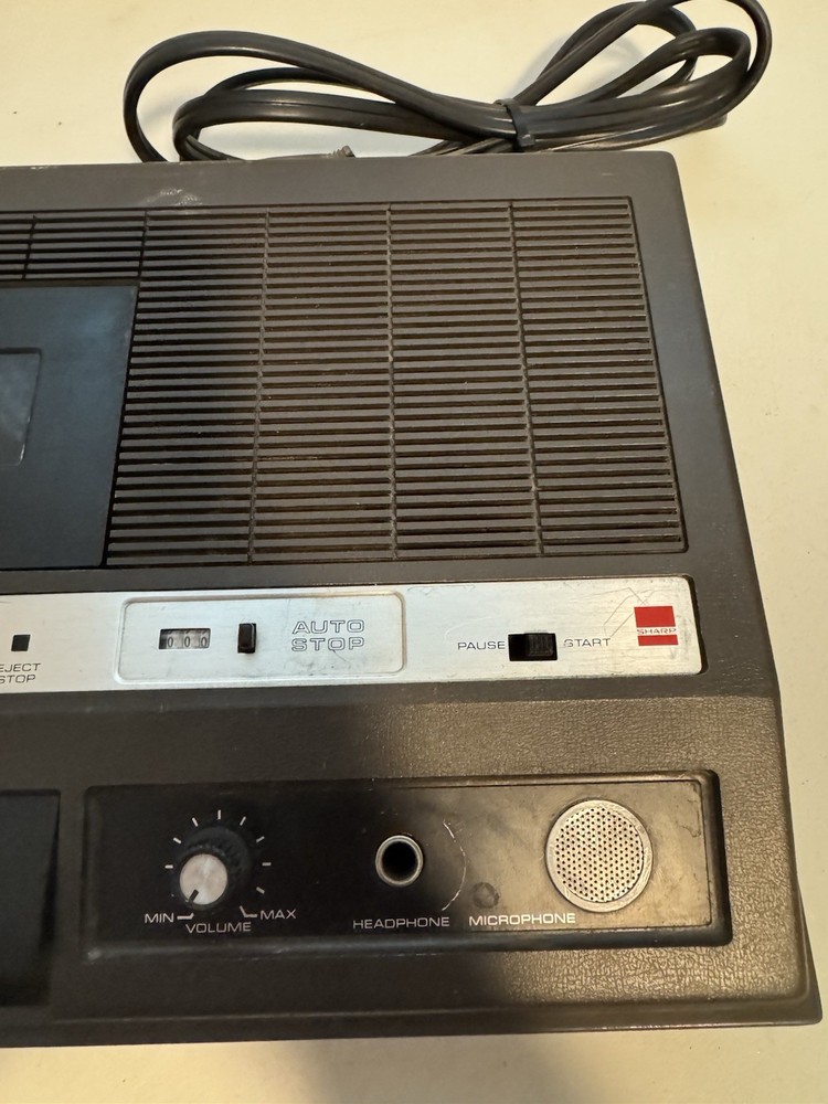 Vintage Sharp Tape Recorder RD-492AV TESTED (READ DESCRIPTION)