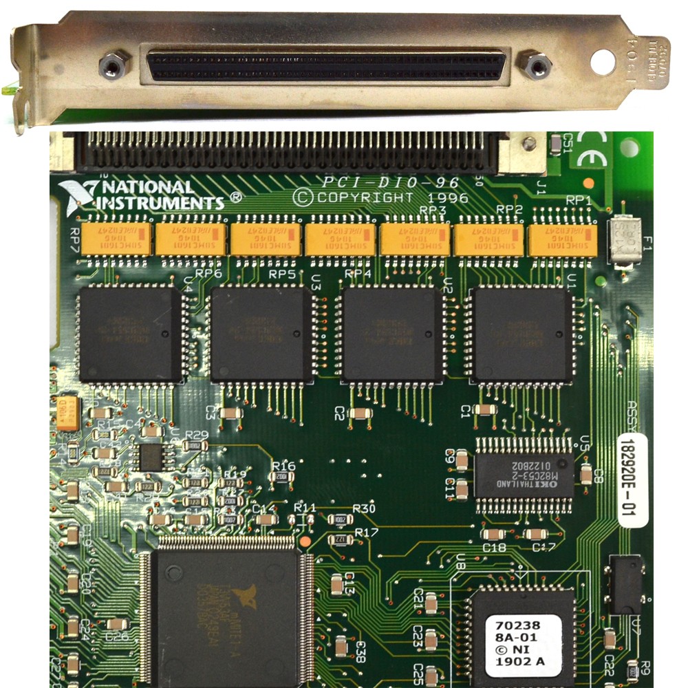 National Instruments PCI-DIO-96 Parallel 96-Bit Digital I/O Interface 182920E-01