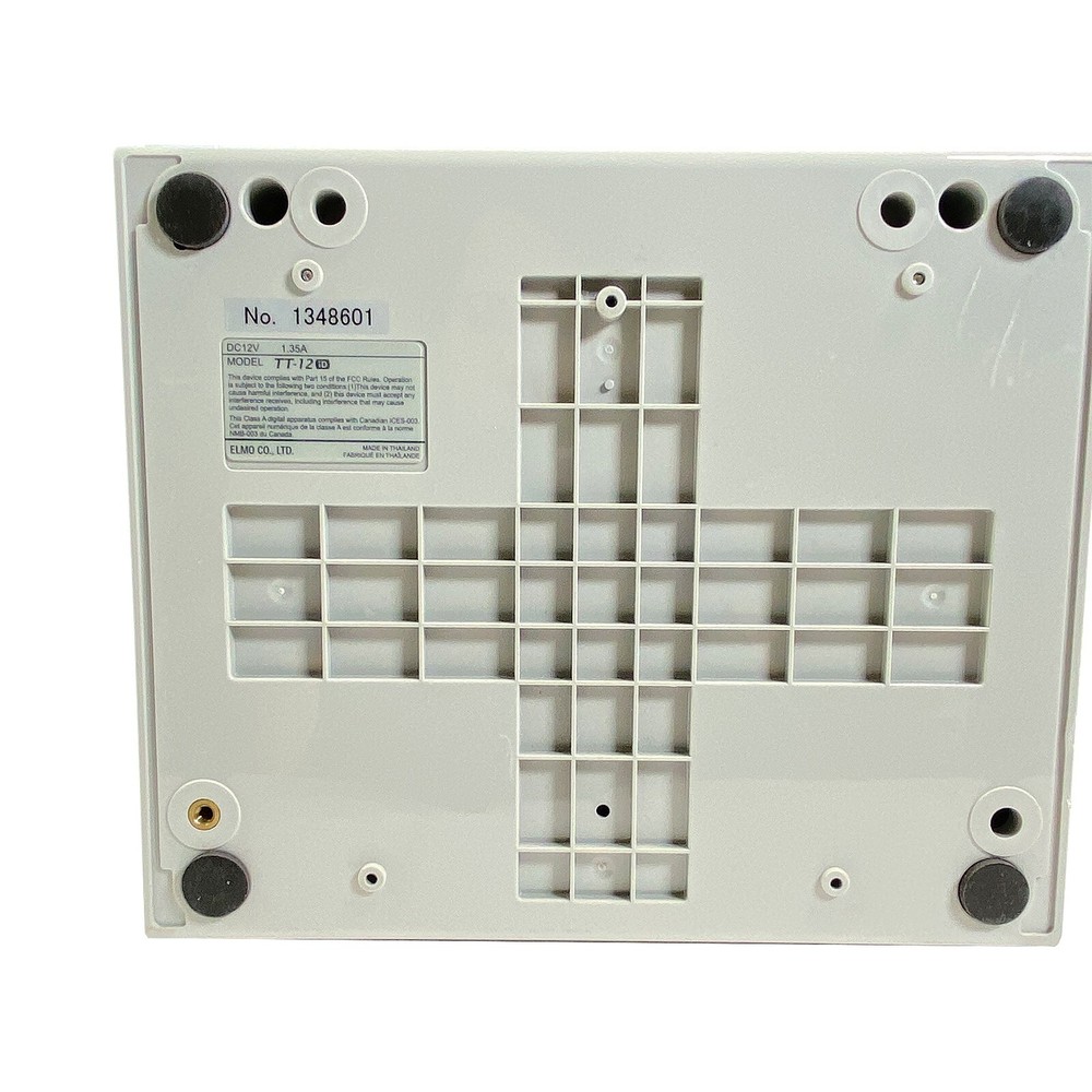 Elmo TT-12id Digital Interactive Document Visual Presenter Camera HDMI USB No AC